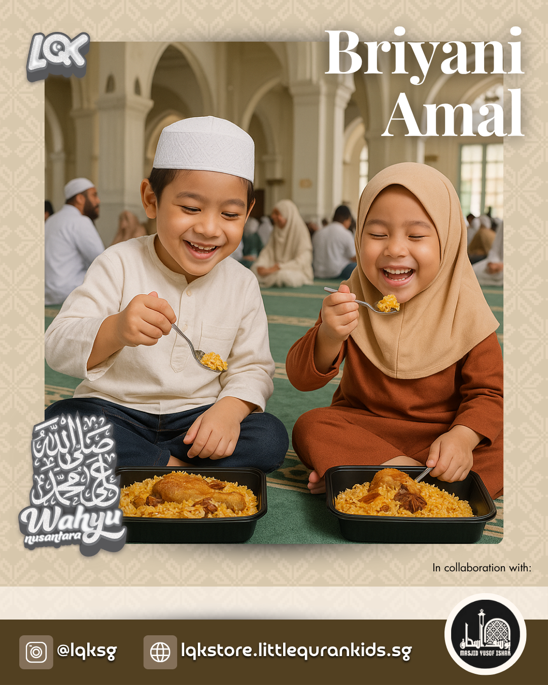 Little Quran Kids Grand Maulid 2025 - Briyani Amal
